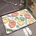 NEW 3D Bathroom Water Absorbent Rubber Door Mats